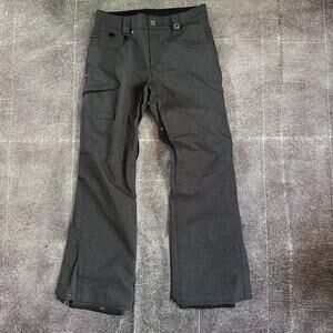 Men's 686 Infidry Fleece Lined Deconstructed Denim Snowboard Pants Sz M
